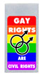 Gay Pride Jewellery Tag Pendant 08