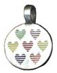 Gay Pride Rainbow Heart Pendant